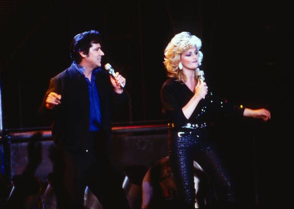 Bananas Bananas, Comedy- und Muskshow, Sendereihe, Deutschland 1981 - 1984, Gaststar: Shakin Stevens, Bonnie Tyler, Deutschland Copyright: kpa UnitedArchives55006231 EDITORIAL USE ONLY