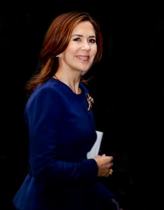 03-02-2022 Denmark Princess Mary attend the opening of the exhibition HRH Crown Princess Mary 1972 till 2022, which tells about the Crown Princess her personal history and importance for the Royal House of Denmark at the museum of National History at Frederiksborg palace. Â  Copyright: xPPEx