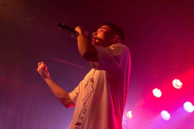 Pole performs live in Seville, Spain. Seville, Spain. 4th, February 2022. The Spanish singer Pole performs a live concert at Sala X in Seville. Seville Andalusia Spain  Copyright: xGonzalesxPhoto MarioxDiazxRaserox