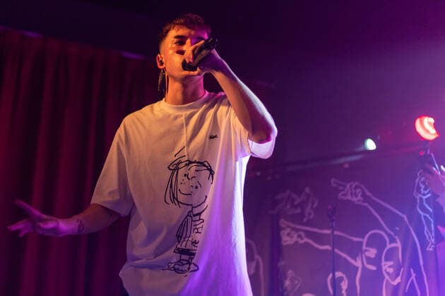 Pole performs live in Seville, Spain. Seville, Spain. 4th, February 2022. The Spanish singer Pole performs a live concert at Sala X in Seville. Seville Andalusia Spain  Copyright: xGonzalesxPhoto MarioxDiazxRaserox