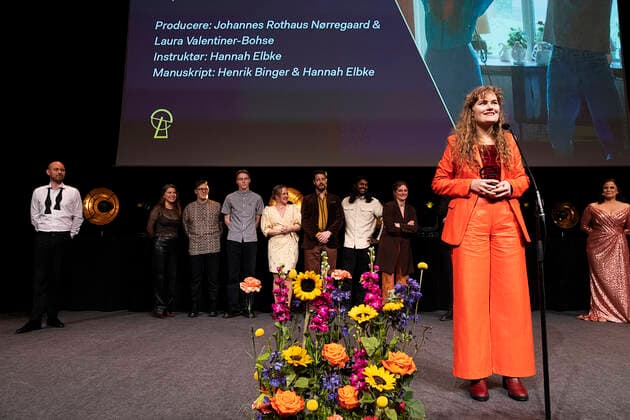 Wild Minds Super16, Producer Johannes Rothaus Noerregaard Laura Valentiner Bohse, Director Hannah Elbke, Screenplay Henrik Binger Hannah Elbke wins for AArets short film Fiction Animation ROBERT  Copyright: ClausxBechx Cop102 spdk20220205-201729-L
