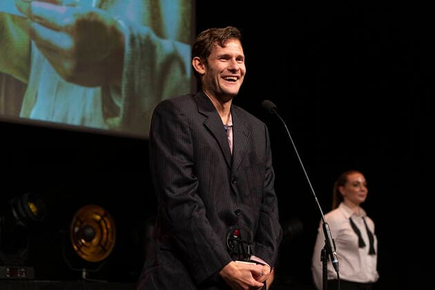 Simon Bennebjerg wins AArets male lead role for the Pact The ROBERT prizes will be awarded to Camilla Bendix at the Tivoli Hotel Congress Center on Saturday 5 February 2022, Copenhagen Denmark  Copyright: ClausxBechx Cop102 spdk20220205-212638-L