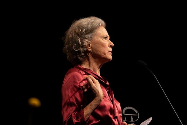 Birthe Neumann wins AArets female lead role for the Pact The ROBERT awards will be presented by Camilla Bendix at the Tivoli Hotel Congress Center on Saturday 5 February 2022, Copenhagen Denmark  Copyright: ClausxBechx Cop102 spdk20220205-213425-L