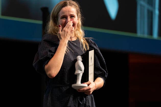 The IB Prize goes to Monica Hellström The ROBERT prizes will be awarded to Camilla Bendix at the Tivoli Hotel Congress Center on Saturday 5 February 2022, Copenhagen Denmark  Copyright: ClausxBechx Cop102 spdk20220205-220928-L