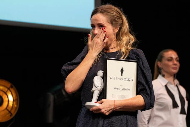 The IB Prize goes to Monica Hellström The ROBERT prizes will be awarded to Camilla Bendix at the Tivoli Hotel Congress Center on Saturday 5 February 2022, Copenhagen Denmark  Copyright: ClausxBechx Cop102 spdk20220205-221043-L