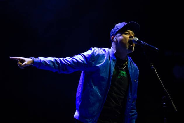 Spain: MC Nach (Ignacio Fornés) live show MC Nach (Ignacio Fornés) during his live show in Madrid included in Inverfest 2022 agenda at Teatro Circo Price in Madrid. February 5th 2022. Madrid Madrid Spain Copyright: JuanxCarlosxGarcíaxMate