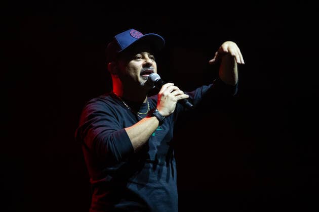 Spain: MC Nach (Ignacio Fornés) live show MC Nach (Ignacio Fornés) during his live show in Madrid included in Inverfest 2022 agenda at Teatro Circo Price in Madrid. February 5th 2022. Madrid Madrid Spain Copyright: JuanxCarlosxGarcíaxMate