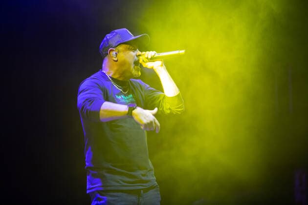 Spain: MC Nach (Ignacio Fornés) live show MC Nach (Ignacio Fornés) during his live show in Madrid included in Inverfest 2022 agenda at Teatro Circo Price in Madrid. February 5th 2022. Madrid Madrid Spain Copyright: JuanxCarlosxGarcíaxMate