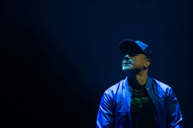 Spain: MC Nach (Ignacio Fornés) live show MC Nach (Ignacio Fornés) during his live show in Madrid included in Inverfest 2022 agenda at Teatro Circo Price in Madrid. February 5th 2022. Madrid Madrid Spain Copyright: JuanxCarlosxGarcíaxMate