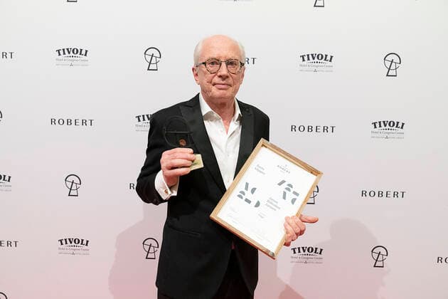 Janus Billeskov Jansen wins AArets klipper for Flugt ROBERT the prizes will be with Camilla Bendix which has been awarded in Tivoli Hotel Congress Center on Saturday 5 February 2022, Copenhagen Denmark  Copyright: ClausxBechx Cop102 spdk20220206-085449-L