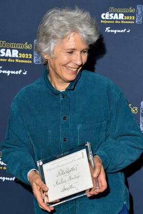 Frankreich, nationaler Filmpreis Cesar - Bekanntgabe der Nominierungen Nelly Quettier - Dejeuner des nommes aux Cesar 2022 au Fouquet s a Paris CELEBRITES : Dejeuner des nommes aux Cesar 2022 au Fouquet s - Paris - 06 02 2022 LionelUrman Panoramic 