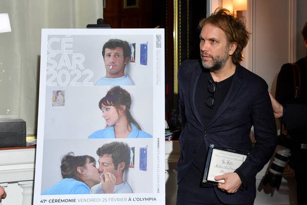 Frankreich, nationaler Filmpreis Cesar - Bekanntgabe der Nominierungen Directors Florian Zeller - Dejeuner des nommes aux Cesar 2022 au Fouquet s a Paris CELEBRITES : Dejeuner des nommes aux Cesar 2022 au Fouquet s - Paris - 06 02 2022 LionelUrman Panoramic 