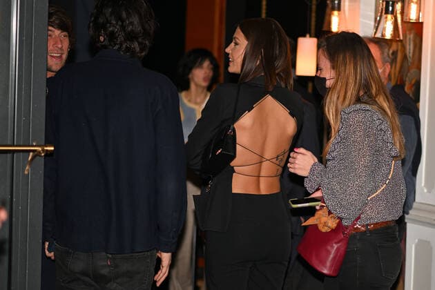 Frankreich, nationaler Filmpreis Cesar - Bekanntgabe der Nominierungen Adele Exarchopoulos - Dejeuner des nommes aux Cesar 2022 au Fouquet s a Paris CELEBRITES : Dejeuner des nommes aux Cesar 2022 au Fouquet s - Paris - 06 02 2022 LionelUrman Panoramic 