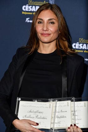 Frankreich, nationaler Filmpreis Cesar - Bekanntgabe der Nominierungen Audrey Diwan - Dejeuner des nommes aux Cesar 2022 au Fouquet s a Paris CELEBRITES : Dejeuner des nommes aux Cesar 2022 au Fouquet s - Paris - 06 02 2022 LionelUrman Panoramic 