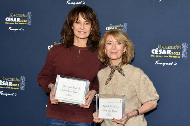 Entertainment Themen der Woche KW05 Entertainment Bilder des Tages Valerie Lemercier et Brigitte Buc - Dejeuner des nommes aux Cesar 2022 au Fouquet s a Paris CELEBRITES : Dejeuner des nommes aux Cesar 2022 au Fouquet s - Paris - 06 02 2022 LionelUrman Panoramic 