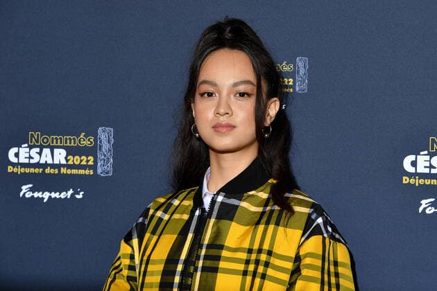 Lucie Zhang - Dejeuner des nommes aux Cesar 2022 au Fouquet s a Paris CELEBRITES : Dejeuner des nommes aux Cesar 2022 au Fouquet s - Paris - 06 02 2022 LionelUrman Panoramic 