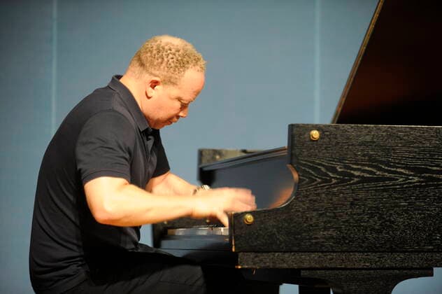 Der amerikanische Jazz-Pianist Craig Taborn im Kunstmuseum Bochum. The American jazz pianist Craig Taborn at the Kunstmuseum Bochum. Bochum NRW DEU;DE;GERMANY;DEUTSCHLAND;ALLEMAGNE