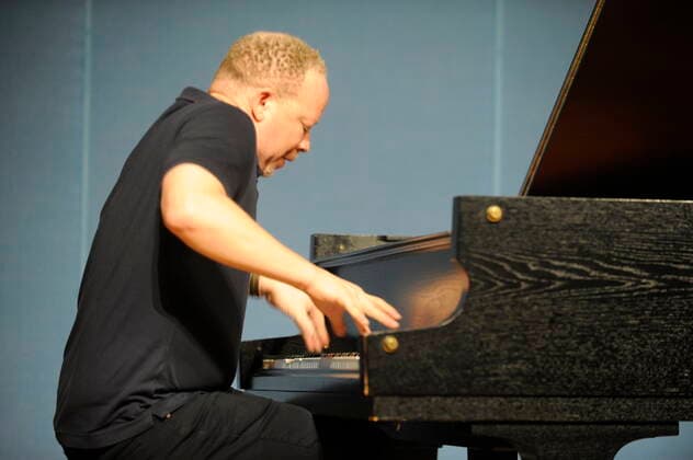 Der amerikanische Jazz-Pianist Craig Taborn im Kunstmuseum Bochum. The American jazz pianist Craig Taborn at the Kunstmuseum Bochum. Bochum NRW DEU;DE;GERMANY;DEUTSCHLAND;ALLEMAGNE
