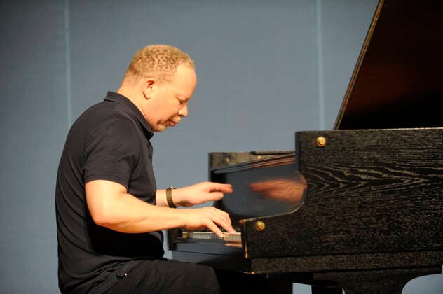 Der amerikanische Jazz-Pianist Craig Taborn im Kunstmuseum Bochum. The American jazz pianist Craig Taborn at the Kunstmuseum Bochum. Bochum NRW DEU;DE;GERMANY;DEUTSCHLAND;ALLEMAGNE