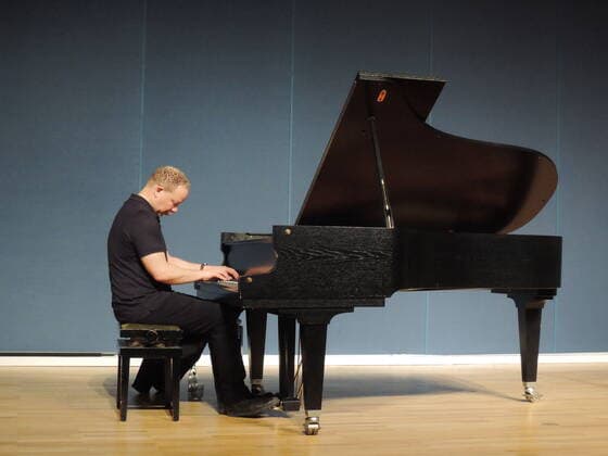 Entertainment Bilder des Tages Der amerikanische Jazz-Pianist Craig Taborn im Kunstmuseum Bochum. The American jazz pianist Craig Taborn at the Kunstmuseum Bochum. Bochum NRW DEU;DE;GERMANY;DEUTSCHLAND;ALLEMAGNE
