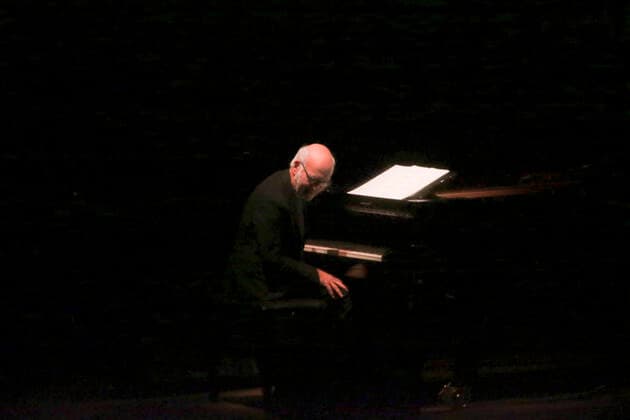 Ludovico Einaudi presents his latest World Tour in Rome Ludovico Einaudi presents his latest World Tour in Rome at the Auditorium Parco della Musica. The pianist and composer presented his latest work of unreleased pieces entitled Underwater. Rome Lazxio Italy Copyright: DanielaxFranceschelli