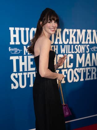 NY: Opening night for musical The Music Man Anne Hathaway attends the opening night of The Music Man on Broadway at Winter Garden Theatre New York New York United States Copyright: LevxRadin