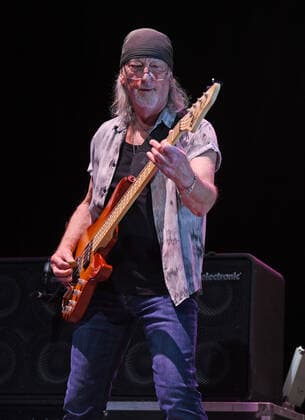 HOLLYWOOD, FL - FEBRUARY 10: Deep Purple performs during opening night of their US Tour at the Seminole Hard Rock Hotel & Casino on February 10, 2022 in Hollywood, Florida. Copyright: xmpi04x