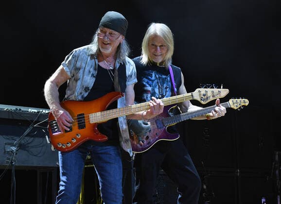 HOLLYWOOD, FL - FEBRUARY 10: Deep Purple performs during opening night of their US Tour at the Seminole Hard Rock Hotel & Casino on February 10, 2022 in Hollywood, Florida. Copyright: xmpi04x
