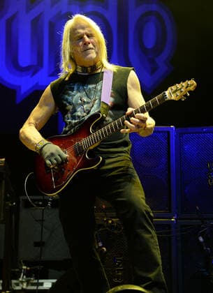 HOLLYWOOD, FL - FEBRUARY 10: Deep Purple performs during opening night of their US Tour at the Seminole Hard Rock Hotel & Casino on February 10, 2022 in Hollywood, Florida. Copyright: xmpi04x