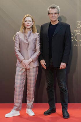 Cate Blanchett International Goya 2022 Award Cate Blanchett, Mariano Barroso attends the International Goya 2022 award presentation at Palau de les Arts in Valencia, Spain Valencia Valencia Spain  Copyright: xCarlosxDafontex originalFilename: dafonte-internat220212_np7Su.jpg