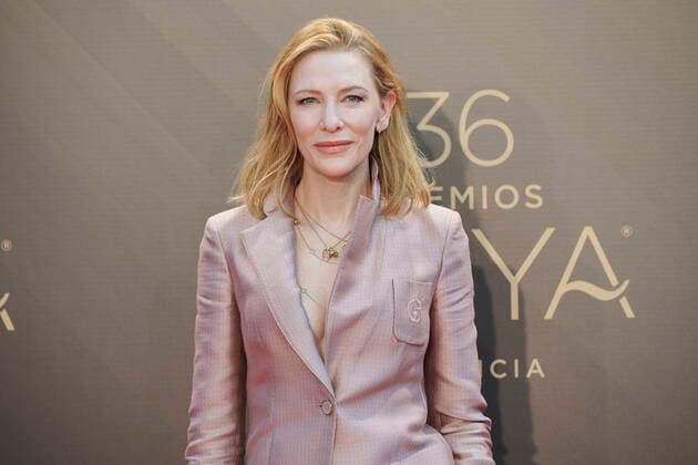 Cate Blanchett International Goya 2022 Award Cate Blanchett attends the International Goya 2022 award presentation at Palau de les Arts in Valencia, Spain Valencia Valencia Spain  Copyright: xCarlosxDafontex originalFilename: dafonte-internat220212_npoXe.jpg