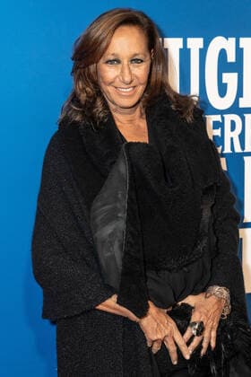 February 11, 2022, New York, NY, USA: DONNA KARAN attends the opening night of Ã¢â‚¬oeThe Music ManÃ¢â‚¬Â on Broadway at The Winter Garden Theater,.New York City.February 10, 2022. New York USA - ZUMAms4_ 20220211_zaf_ms4_043 Copyright: xSoniaxMoskowitzxGordonx