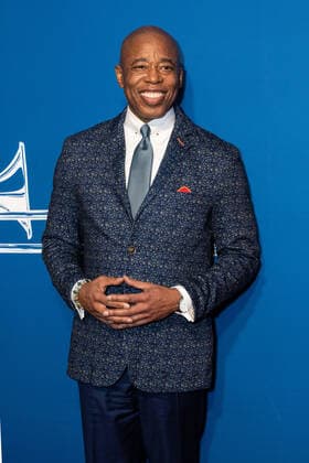 February 11, 2022, New York, NY, USA: NYC Mayor ERIC ADAMS and former Mayor MIKE BLOOMBERG attend the opening night of Ã¢â‚¬oeThe Music ManÃ¢â‚¬Â on Broadway at The Winter Garden Theater,.New York City.February 10, 2022. New York USA - ZUMAms4_ 20220211_zaf_ms4_049 Copyright: xSoniaxMoskowitzxGordonx