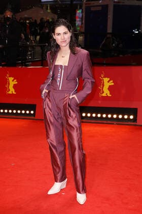 Hanna van Vliet, the actress arriving for the European Shooting Stars award ceremony at the 72 Berlinale International Film Festival in Berlin on 13 02 2022 European Shooting Stars 2022 award ceremony in Berlin