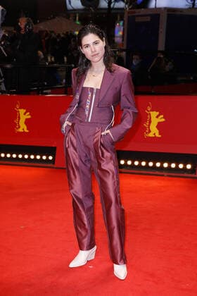Hanna van Vliet, the actress arriving for the European Shooting Stars award ceremony at the 72 Berlinale International Film Festival in Berlin on 13 02 2022 European Shooting Stars 2022 award ceremony in Berlin