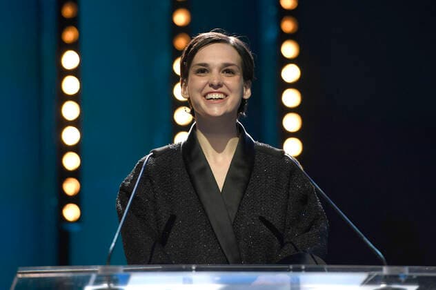Sara Serraiocco at the presentation of the European Shooting Stars Awards 2022 at the Berlinale 2022 72 Berlin International Film Festival at the Berlinale Palast Berlin, 14 02 2022. Foto:xC.xNiehausx xFuturexImage