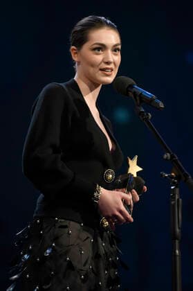 Anamaria Vartolomei France at the European Shooting Stars Awards 2022 at the Berlinale 2022 72 Berlin International Film Festival at the Berlinale Palast Berlin, 14 02 2022. Foto:xC.xNiehausx xFuturexImage