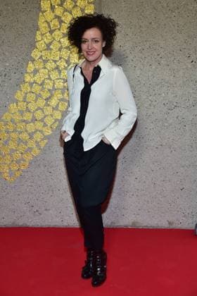 Verleihung eines Ritters an Lars Eidinger Maria Schrader Verleihung der Insignien eines Ritters der Arts et Lettres an Lars Eidinger im Rahmen der 72. Internationalen Filmfestspiele Berlin in derFranzösischen Botschaft Berlin am 14.02.2022 Photopress Mueller