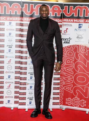 February 14, 2022, London, United Kingdom: Dr Emeka Okorocha attends the Urban Music Awards 2022 at Porchester Hall in London. London United Kingdom - ZUMAs197 20220214_zaa_s197_423 Copyright: xBrettxCovex