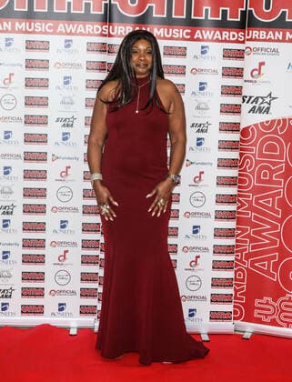 February 14, 2022, London, United Kingdom: Sandi Bogle attends the Urban Music Awards 2022 at Porchester Hall in London. London United Kingdom - ZUMAs197 20220214_zaa_s197_460 Copyright: xBrettxCovex
