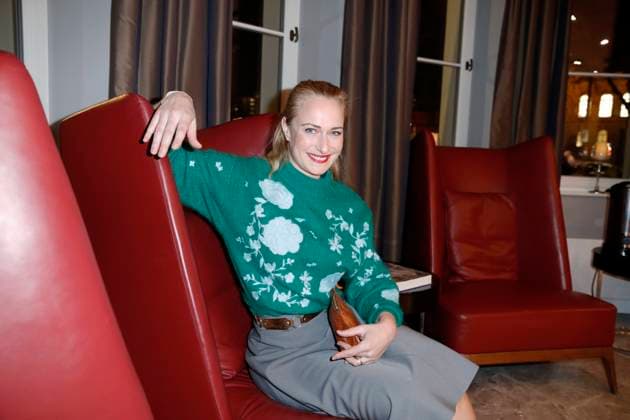 Eva Mona Rodekirchen Die Green Carpet Lounge der Peter Ustinov Stiftung am 16. Februar 2018 im Rahmen der 68. Berlinale, Internationale Filmfestspiele Berlin 2018 im Hotel am Steinplatz *** Eva Mona Rodekirchen the Green Carpet Lounge the Peter Ustinov Foundation on 16 February 2018 at Frame the 68 Berlinale, International Film Festival Berlin 2018 at Hotel on Steinplatz Copyright: xVISTAPRESSx xLanaxYassi