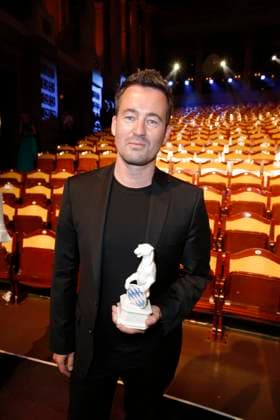 Preisträger Christian Schwochow 30. Bayerischer Fernsehpreis Der Blaue Panther am 18. Mai 2018 im Prinzregenten Theater in München *** Award Winner Christian Schwochow 30 Bavarian Television Prize the Blue Panther on 18 May 2018 at Prince Regents Theatre in Munich Copyright: xVISTAPRESSx xLanaxYassi