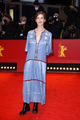 Natalia Lopez Gallardo, the director arriving at the Closing Ceremony at the Berlinale Palast of the International Film Festival Berlinale on 16 02 2022 in Berlin Berlinale 2022 Closing Ceremony Closing Ceremony