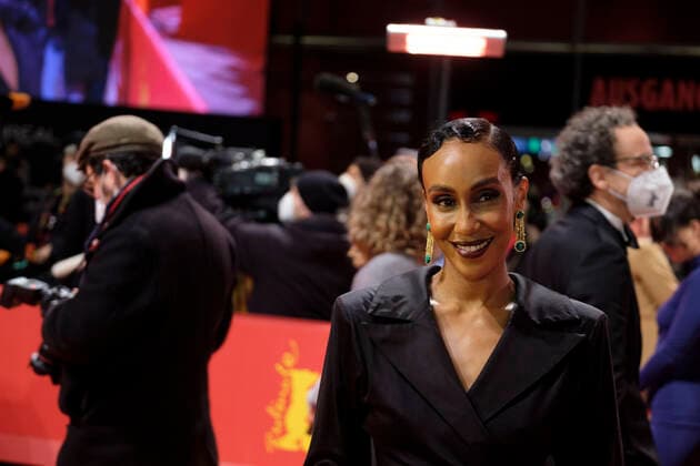 Germany: Berlinale 2022 Red Carpet before Prize Gala at Berlinale 2022, Hadnet Tesfai Berlin Berlin Germany Copyright: BeataxSiewicz
