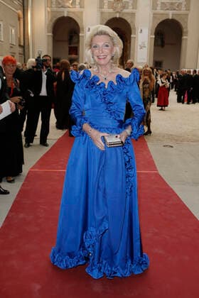 Maria Elisabeth Schaeffler 2. Salzburger Festspielball am 31. August 2013 in der Fürsterzbischöflichen Residenz und in der Felsenreitschule in Salzburg, Österreich *** Maria Elisabeth Schaeffler 2 Salzburg Festspielball on 31 August 2013 in the prince archbishop Residence and in the Felsenreitschule in Salzburg, Austria Copyright: xVISTAPRESS G.xChlebarov