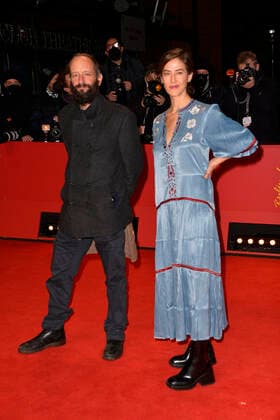 Carlos Reygadas and Natalia Lopez Gallardo Closing Ceremony Berlinale 2022 Berlinale Palast International Film Festival Berlinale 2022 Berlin 16 02 2022