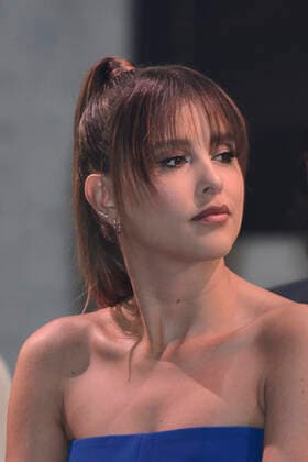 ˜Ghost™ Musical Press Conference MEXICO CITY, MEXICO - FEB 17, 2022: Actress Paulina Goto gesticulates while talk during a press conference to promote ˜Ghost™ the musical at San Rafael theatre. On February 17, 2022 in Mexico City, Mexico. (Photo by Carlos Tischler Eyepix Group) Copyright: xCarlosxTischlerx xEyepixxGroupx EYEPIX_CT_17022022_56049