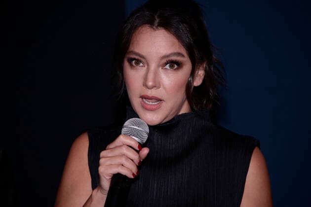 Prueba Perfecta Theater Press Conference MEXICO CITY, MEXICO - FEB 17, 2022: Actress Sara Maldonado speaks during the press conference of the Prueba Perfecta theater play at Foro Shakespeare. On February 17, 2022 in Mexico City, Mexico. (Photo by Carlos Tischler Eyepix Group) Copyright: xCarlosxTischlerx xEyepixxGroupx EYEPIX_CT_17022022_56018