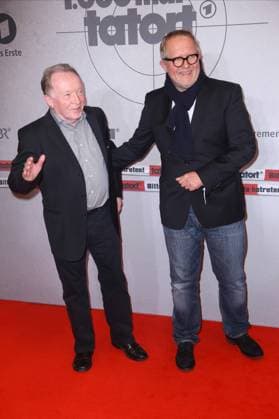 Harald Krassnitzer und Peter Sodann bei der Preview 1000 Folge Tatort in Hamburg in Hamburg 11.11.2016 *** Harald Krassnitzer and Peter Then at the Preview 1000 Follow Crime scene in Hamburg in Hamburg 11 11 2016 Copyright: xVISTAPRESSx xG.xMatzka