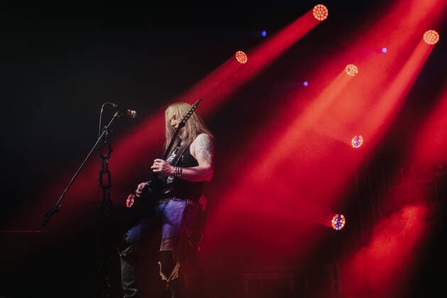 February 17, 2022, Wroclaw, Wroclaw, Poland: In the A2 club in WrocAöaw, the legendary metal group Vader started a tour in Poland. The tour includes 10 concerts and is called The Awakening of the Tyrants in pic: Piotr Wiwczarek Wroclaw Poland - ZUMAz123 20220217_zip_z123_005 Copyright: xKrzysztofxZatyckix